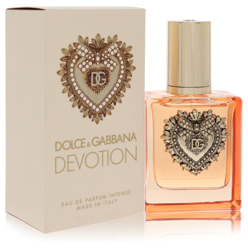 Dolce & Gabbana Devotion Intense by Dolce & GabbanaEau De Parfum Spray 1.7 oz 1.7 oz / 50 ml / Alcohol, Amber, Woody, Aldehyde, Oils Women