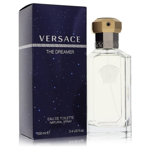 Dreamer by VersaceEau De Toilette Spray 3.4 oz 3.4 oz / 100 ml / Alcohol, Amber, Woody, Aldehyde, Oils Men