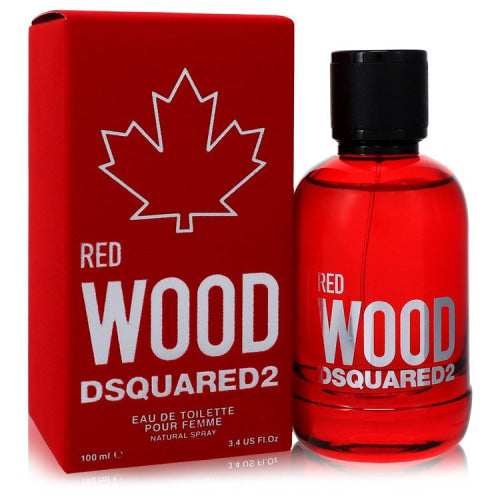 Dsquared2 Red Wood by Dsquared2Eau De Toilette Spray 3.4 oz 3.4 oz / 100 ml / Alcohol, Amber, Woody, Aldehyde, Oils Women