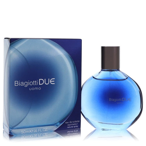 Due by Laura BiagiottiEau De Toilette Spray 1.6 oz 1.6 oz / 50 ml / Alcohol, Amber, Woody, Aldehyde, Oils Men