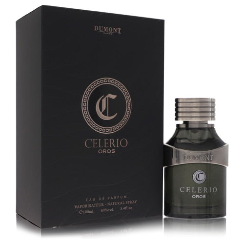 Dumont Celerio Oros by Dumont ParisEau De Parfum Spray (Unisex) 3.4 oz 3.4 oz / 100 ml / Alcohol, Amber, Woody, Aldehyde, Oils Unisex