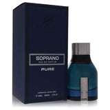 Dumont Soprano Pure by Dumont Paris Eau De Parfum 3.4 oz, Invigorating Men's Fragrance