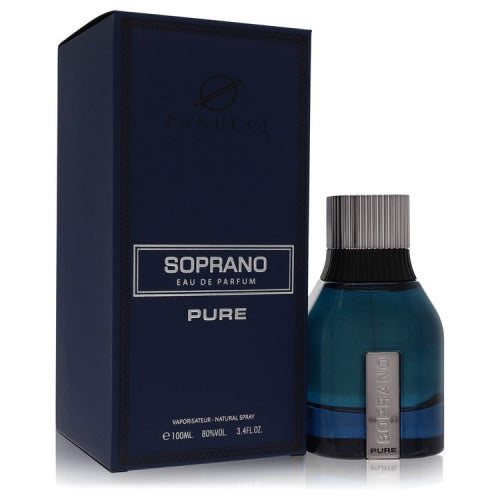 Dumont Soprano Pure by Dumont ParisEau De Parfum Spray 3.4 oz 3.4 oz / 100 ml / Alcohol, Amber, Woody, Aldehyde, Oils Men