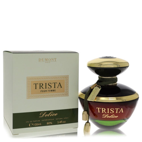 Dumont Trista Delice by Dumont ParisEau De Parfum Spray 3.4 oz 3.4 oz / 100 ml / Alcohol, Amber, Woody, Aldehyde, Oils Women