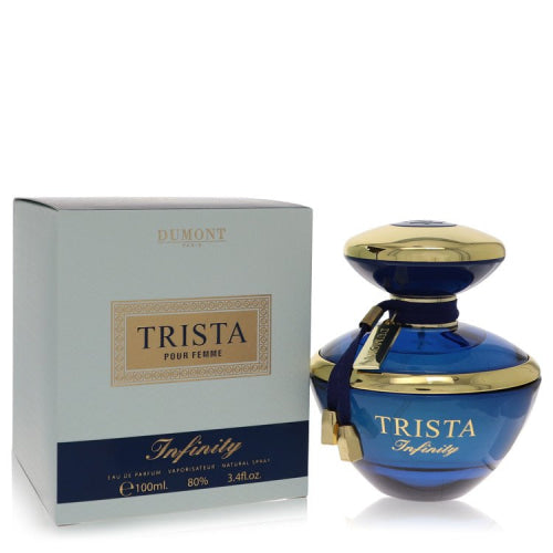 Dumont Trista Infinity by Dumont ParisEau De Parfum Spray 3.4 oz 3.4 oz / 100 ml / Alcohol, Amber, Woody, Aldehyde, Oils Women