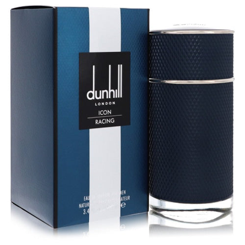 Dunhill Icon Racing Blue by Alfred DunhillEau De Parfum Spray 3.4 oz 3.4 oz / 100 ml / Alcohol, Amber, Woody, Aldehyde, Oils Men