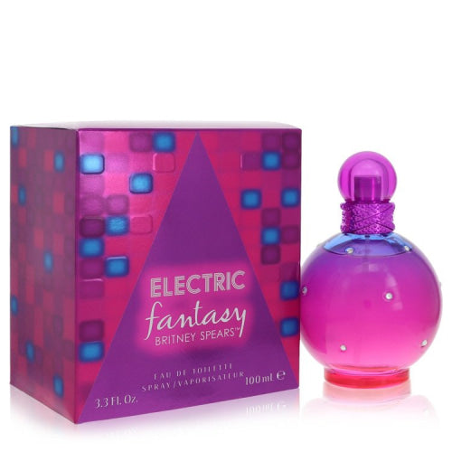 Electric Fantasy by Britney SpearsEau De Toilette Spray 3.3 oz 3.3 oz / 100 ml / Alcohol, Amber, Woody, Aldehyde, Oils Women