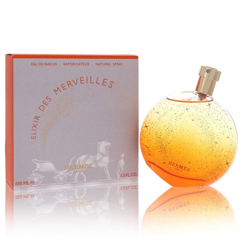 Elixir Des Merveilles by HermesEau De Parfum Spray 3.3 oz 3.3 oz / 100 ml / Alcohol, Amber, Woody, Aldehyde, Oils Women