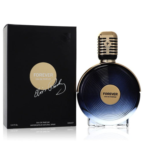 Elvis Presley Forever by Bellevue BrandsEau De Parfum Spray 3.4 oz 3.4 oz / 100 ml / Alcohol, Amber, Woody, Aldehyde, Oils Women