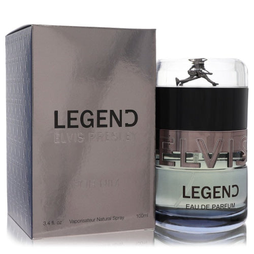 Elvis Presley Legend by Bellevue BrandsEau De Parfum Spray 3.4 oz 3.4 oz / 100 ml / Alcohol, Amber, Woody, Aldehyde, Oils Men