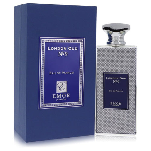 Emor London Oud No. 9 by Emor LondonEau De Parfum Spray (Unisex) 4.2 oz 4.2 oz / 125 ml / Alcohol, Amber, Woody, Aldehyde, Oils Unisex