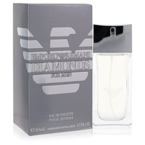 Emporio Armani Diamonds by Giorgio ArmaniEau De Toilette Spray 1.7 oz 1.7 oz / 50 ml / Alcohol, Amber, Woody, Aldehyde, Oils Men