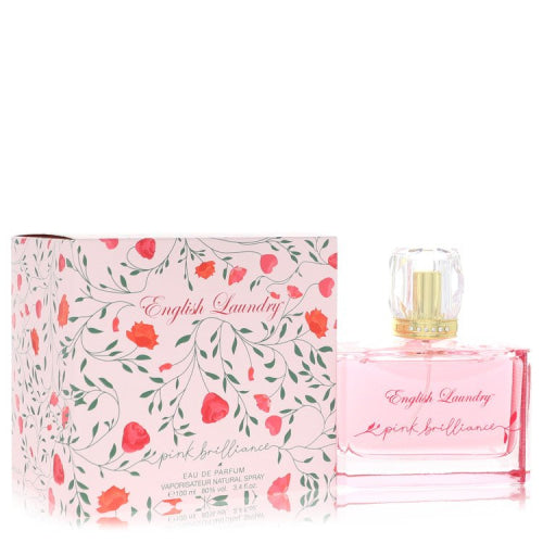 English Laundry Pink Brillance by English LaundryEau De Parfum Spray 3.4 oz 3.4 oz / 100 ml / Alcohol, Amber, Woody, Aldehyde, Oils Women