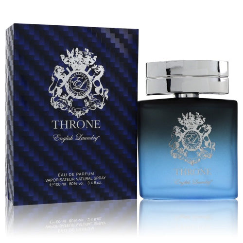 English Laundry Throne by English LaundryEau De Parfum Spray 3.4 oz 3.4 oz / 100 ml / Alcohol, Amber, Woody, Aldehyde, Oils Men