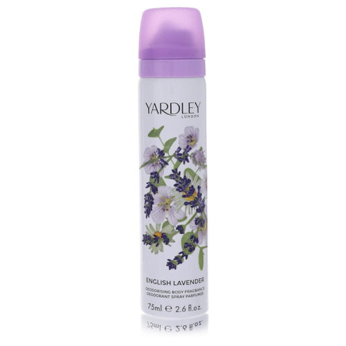 English Lavender by Yardley LondonRefreshing Body Spray (Unisex) 2.6 oz 2.6 oz / 77 ml / Alcohol, Amber, Woody, Aldehyde, Oils Unisex