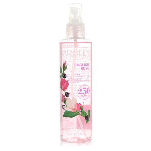 English Rose Yardley by Yardley LondonBody Mist Spray 6.8 oz 6.8 oz / 200 ml / Alcohol, Amber, Woody, Aldehyde, Oils Women