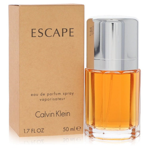 Escape by Calvin KleinEau De Parfum Spray 1.7 oz 1.7 oz / 50 ml / Alcohol, Amber, Woody, Aldehyde, Oils Women