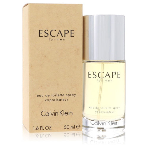 Escape by Calvin KleinEau De Toilette Spray 1.7 oz 1.7 oz / 50 ml / Alcohol, Amber, Woody, Aldehyde, Oils Men