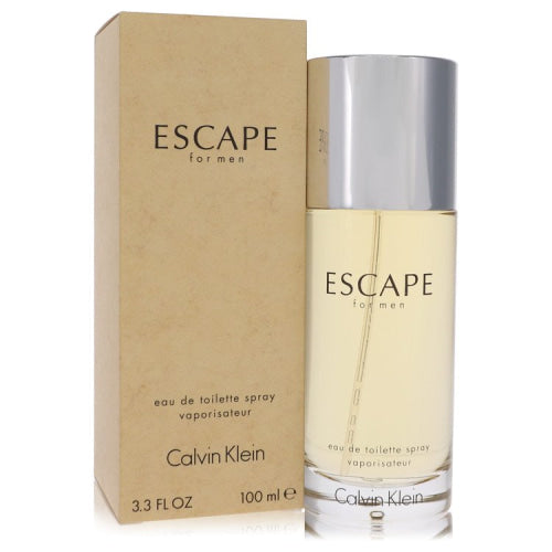 Escape by Calvin KleinEau De Toilette Spray 3.4 oz 3.4 oz / 100 ml / Alcohol, Amber, Woody, Aldehyde, Oils Men