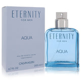 Eternity Aqua by Calvin Klein Eau De Toilette Spray 6.7 oz Refreshing Men’s Fragrance