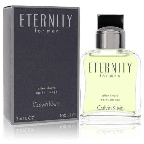 Eternity by Calvin KleinAfter Shave 3.4 oz 3.4 oz / 100 ml / Alcohol, Amber, Woody, Aldehyde, Oils Men