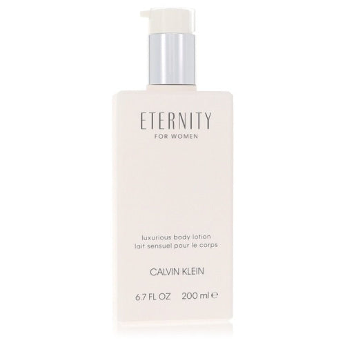 Eternity by Calvin KleinBody Lotion (unboxed) 6.7 oz 6.7 oz / 200 ml / Alcohol, Amber, Woody, Aldehyde, Oils Women