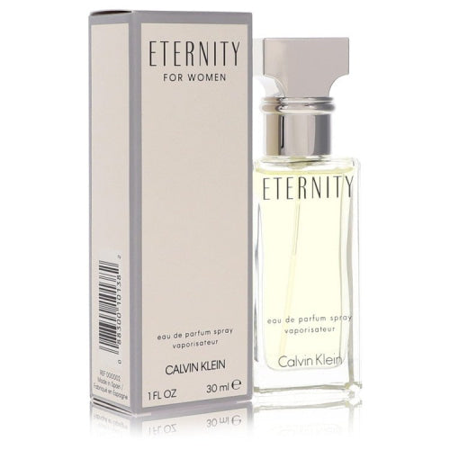 Eternity by Calvin KleinEau De Parfum Spray 1 oz 1 oz / 30 ml / Alcohol, Amber, Woody, Aldehyde, Oils Women