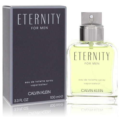 Eternity by Calvin KleinEau De Toilette Spray 3.4 oz 3.4 oz / 100 ml / Alcohol, Amber, Woody, Aldehyde, Oils Men