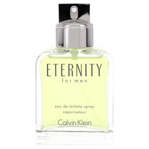 Eternity by Calvin KleinEau De Toilette Spray (Tester) 3.4 oz 3.4 oz / 100 ml / Alcohol, Amber, Woody, Aldehyde, Oils Men