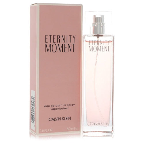 Eternity Moment by Calvin KleinEau De Parfum Spray 1.7 oz 1.7 oz / 50 ml / Alcohol, Amber, Woody, Aldehyde, Oils Women