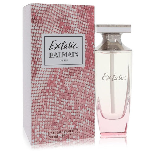 Extatic Balmain by Pierre BalmainEau De Toilette Spray 3 oz 3 oz / 90 ml / Alcohol, Amber, Woody, Aldehyde, Oils Women
