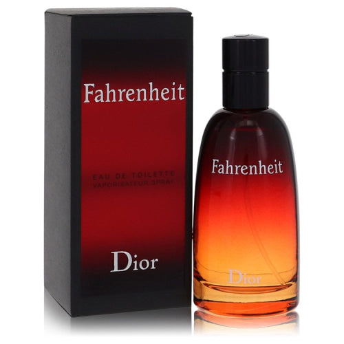 Fahrenheit by Christian DiorEau De Toilette Spray 1.7 oz 1.7 oz / 50 ml / Alcohol, Amber, Woody, Aldehyde, Oils Men