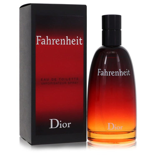 Fahrenheit by Christian DiorEau De Toilette Spray 3.4 oz 3.4 oz / 100 ml / Alcohol, Amber, Woody, Aldehyde, Oils Men