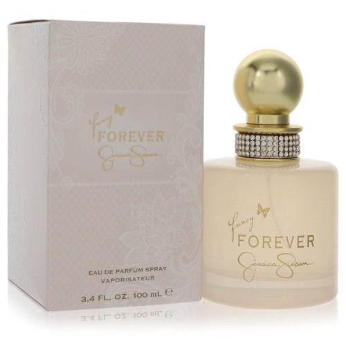 Fancy Forever by Jessica SimpsonEau De Parfum Spray 3.4 oz 3.4 oz / 100 ml / Alcohol, Amber, Woody, Aldehyde, Oils Women