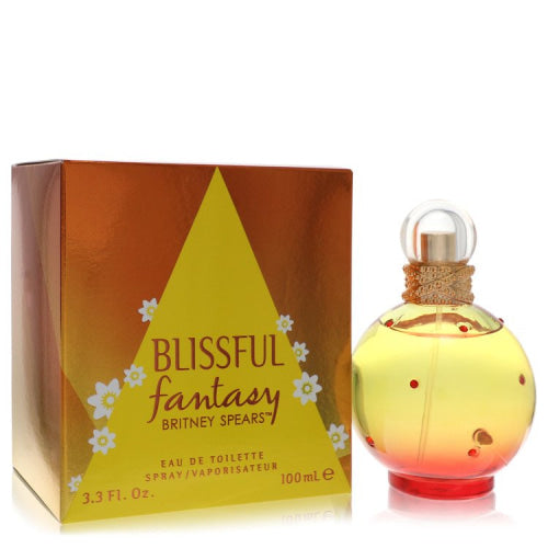 Fantasy Blissful by Britney SpearsEau De Toilette Spray 3.4 oz 3.4 oz / 100 ml / Alcohol, Amber, Woody, Aldehyde, Oils Women