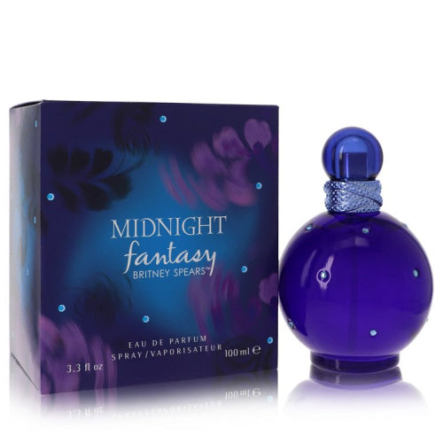 Fantasy Midnight by Britney SpearsEau De Parfum Spray 3.4 oz 3.4 oz / 100 ml / Alcohol, Amber, Woody, Aldehyde, Oils Women