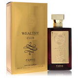 Fariis Wealthy Club Eau De Parfum Spray 3.4 oz for Men - Luxurious Fragrance Experience