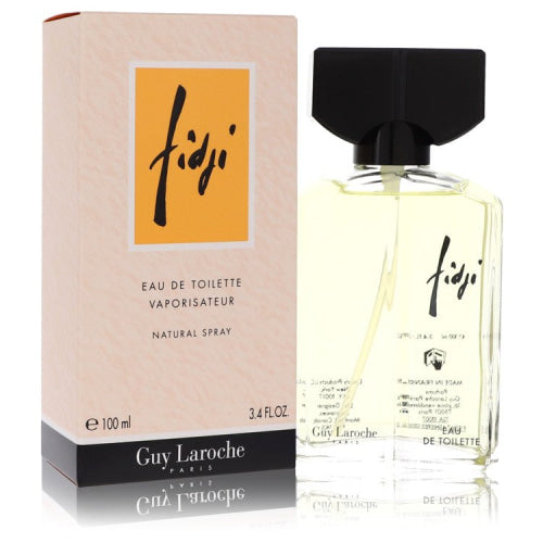 Fidji by Guy LarocheEau De Toilette Spray 3.4 oz 3.4 oz / 100 ml / Alcohol, Amber, Woody, Aldehyde, Oils Women