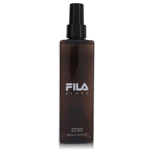 Fila Black by FilaBody Spray 8.4 oz 8.4 oz / 248 ml / Alcohol, Amber, Woody, Aldehyde, Oils Men