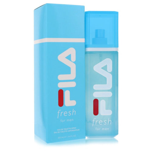 Fila Fresh by FilaEau De Toilette Spray 3.4 oz 3.4 oz / 100 ml / Alcohol, Amber, Woody, Aldehyde, Oils Men