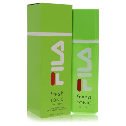 Fila Fresh Green Tonic by FilaEau De Toilette Spray 3.4 oz 3.4 oz / 100 ml / Alcohol, Amber, Woody, Aldehyde, Oils Men