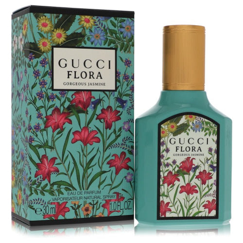 Flora Gorgeous Jasmine by GucciEau De Parfum Spray 1 oz 1 oz / 30 ml / Alcohol, Amber, Woody, Aldehyde, Oils Women