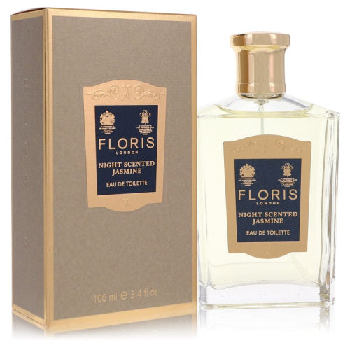 Floris Night Scented Jasmine by FlorisEau De Toilette Spray 3.4 oz 3.4 oz / 100 ml / Alcohol, Amber, Woody, Aldehyde, Oils Women