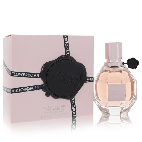Flowerbomb by Viktor & RolfEau De Parfum Spray 1.7 oz 1.7 oz / 50 ml / Alcohol, Amber, Woody, Aldehyde, Oils Women