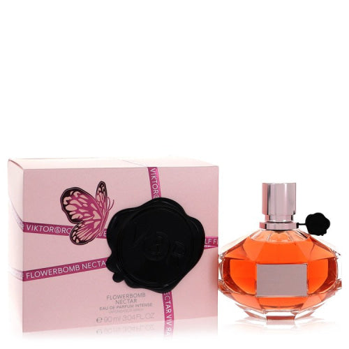 Flowerbomb Nectar by Viktor & RolfEau De Parfum Intense Spray 3.04 oz 3.04 oz / 90 ml / Alcohol, Amber, Woody, Aldehyde, Oils Women
