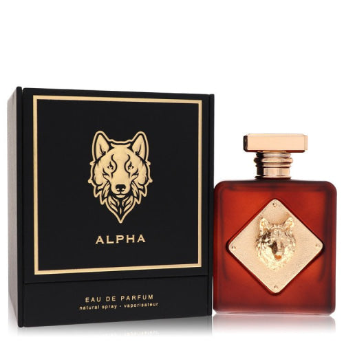 Fragrance World Alpha by Fragrance WorldEau De Parfum Spray 3.4 oz 3.4 oz / 100 ml / Alcohol, Amber, Woody, Aldehyde, Oils Men