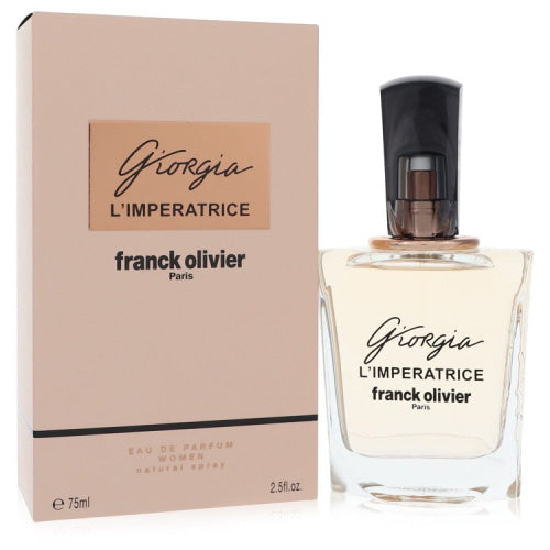 Franck Olivier Giorgio L’imperatrice by Franck OlivierEau De Parfum Spray 2.5 oz 2.5 oz / 75 ml / Alcohol, Amber, Woody, Aldehyde, Oils