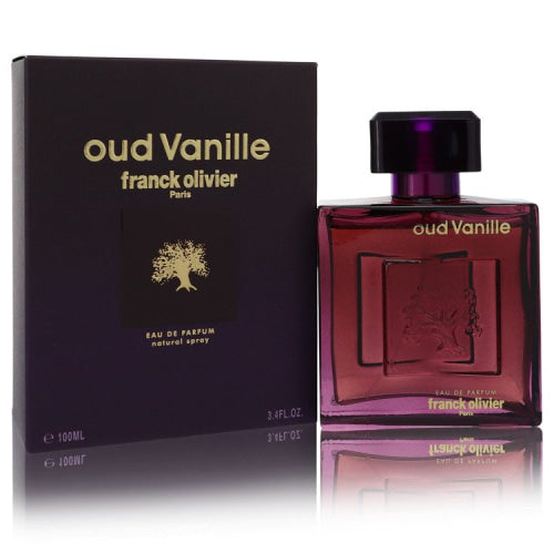 Franck Olivier Oud Vanille by Franck OlivierEau De Parfum Spray (Unisex) 3.4 oz 3.4 oz / 100 ml / Alcohol, Amber, Woody, Aldehyde, Oils