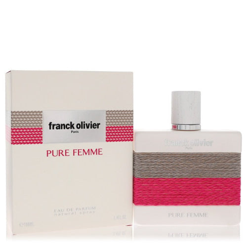 Franck Olivier Pure Femme by Franck OlivierEau De Parfum Spray 3.4 oz 3.4 oz / 100 ml / Alcohol, Amber, Woody, Aldehyde, Oils Women