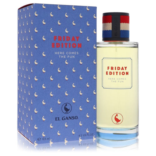 Friday Edition by El GansoEau De Toilette Spray 4.2 oz 4.2 oz / 125 ml / Alcohol, Amber, Woody, Aldehyde, Oils Men